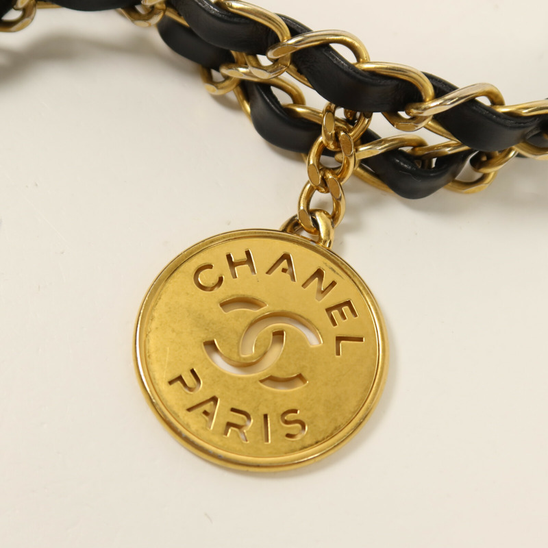 CHANEL 牛皮皮革Chanel 22 Small鏈帶肩背袋-10