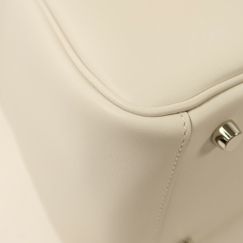 HERMES Swift皮革Lindy 26手挽肩背兩用袋Gris Pale/Gris Meyer-11
