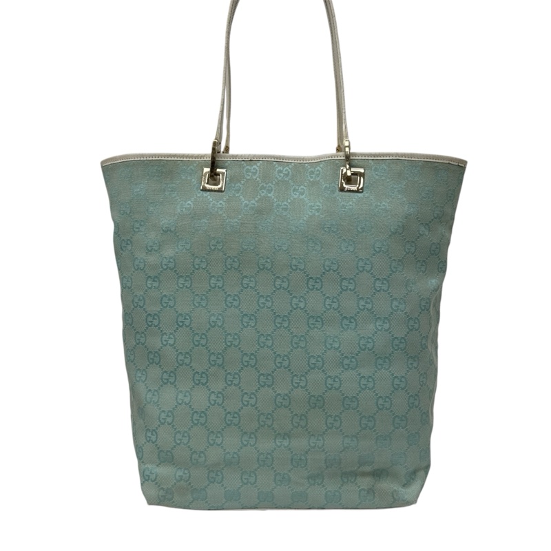 【赫蒂國際精品】 Gucci GG 帆布托特包 薄荷綠 vintage 中古 二手 手提包 肩背包-4