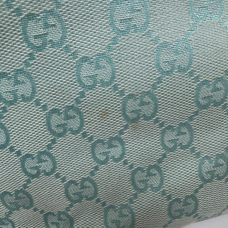 【赫蒂國際精品】 Gucci GG 帆布托特包 薄荷綠 vintage 中古 二手 手提包 肩背包-22