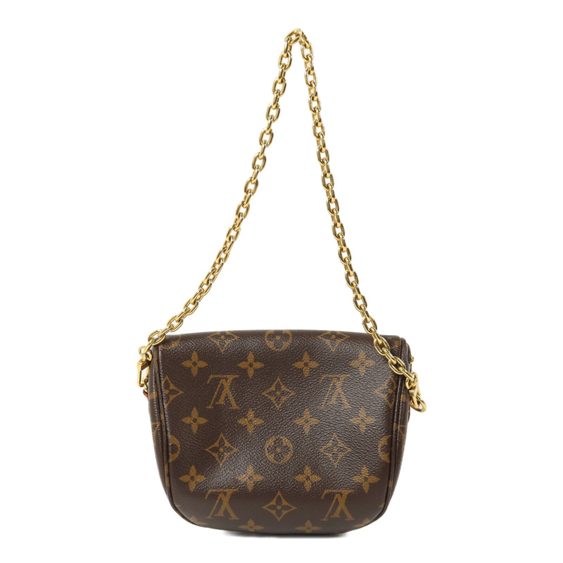 LOUIS VUITTON Monogram Mini Bumbag鏈帶手挽肩背兩用袋-1
