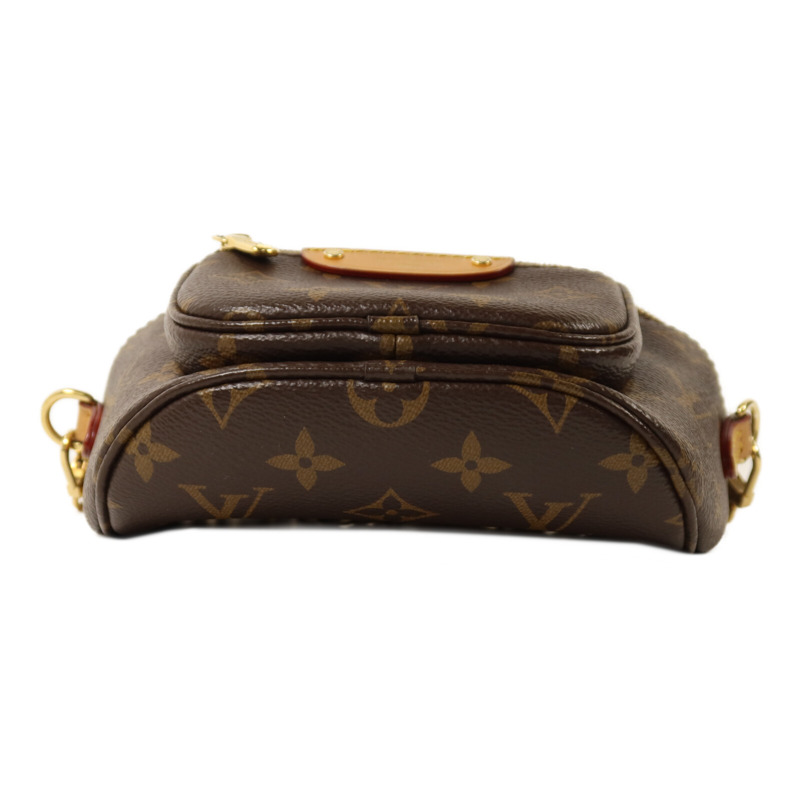 LOUIS VUITTON Monogram Mini Bumbag鏈帶手挽肩背兩用袋-3