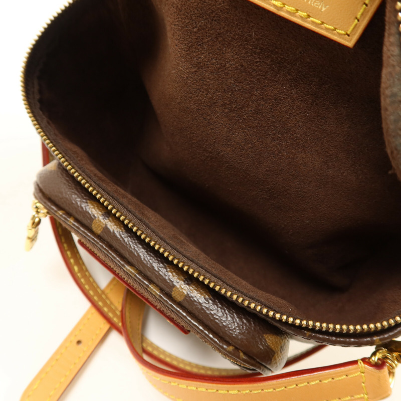 LOUIS VUITTON Monogram Mini Bumbag鏈帶手挽肩背兩用袋-4