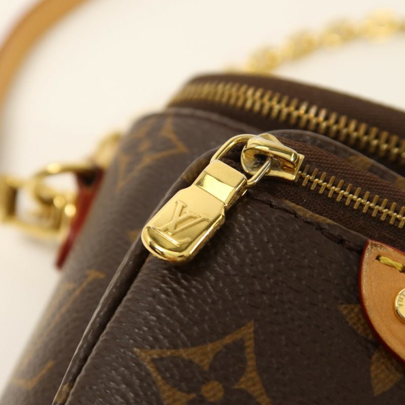 LOUIS VUITTON Monogram Mini Bumbag鏈帶手挽肩背兩用袋-8