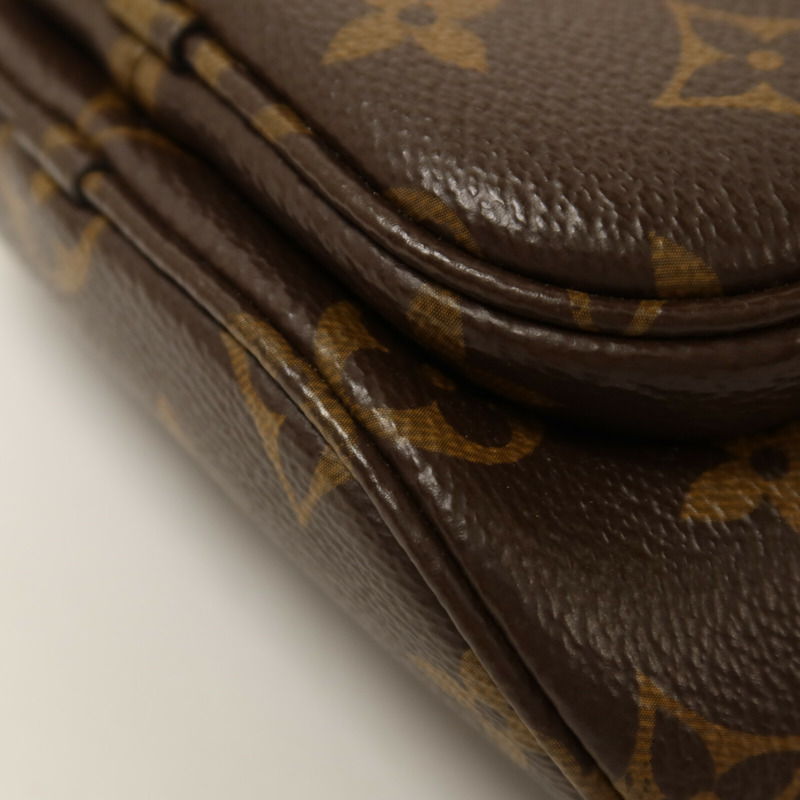 LOUIS VUITTON Monogram Mini Bumbag鏈帶手挽肩背兩用袋-10