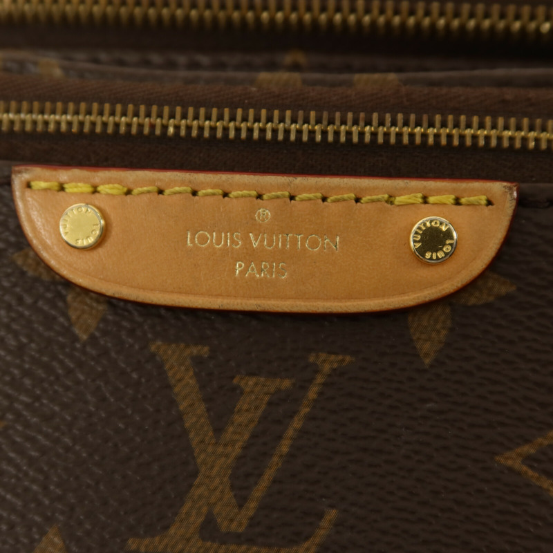 LOUIS VUITTON Monogram Mini Bumbag鏈帶手挽肩背兩用袋-13