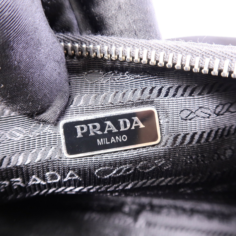 PRADA 尼龍Re-Edition 2005鏈帶肩背袋-5