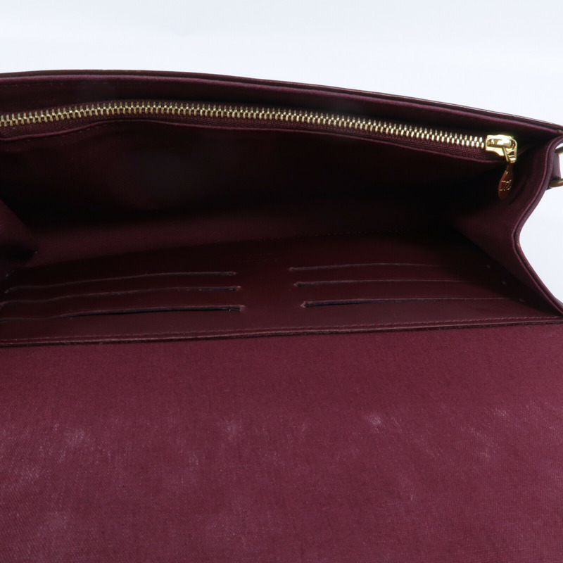 LOUIS VUITTON Monogram Vernis Rossmore MM肩背袋-4