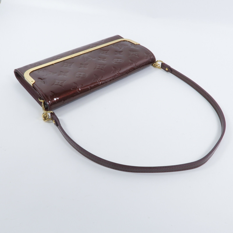LOUIS VUITTON Monogram Vernis Rossmore MM肩背袋-8