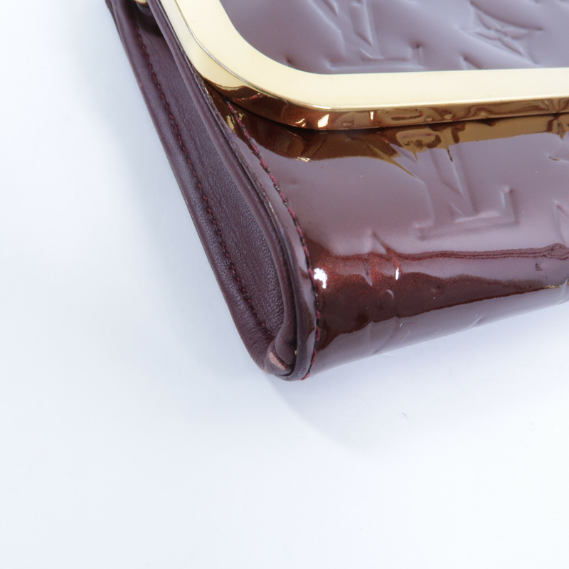 LOUIS VUITTON Monogram Vernis Rossmore MM肩背袋-11