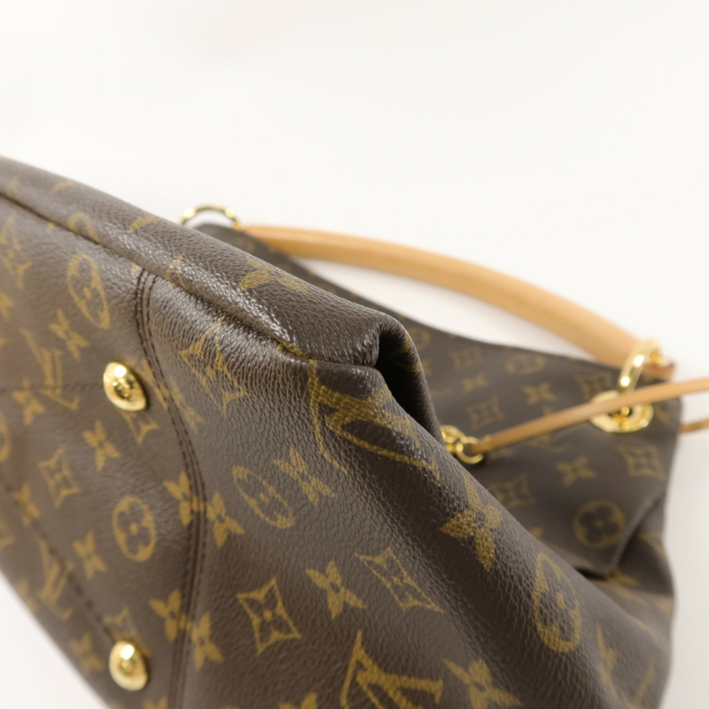 LOUIS VUITTON Monogram Artsy MM肩背袋-11