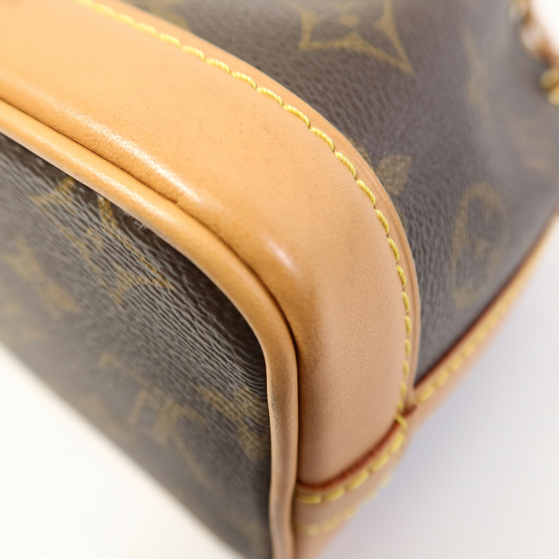 LOUIS VUITTON Monogram Nano Noe手挽肩背兩用袋-10