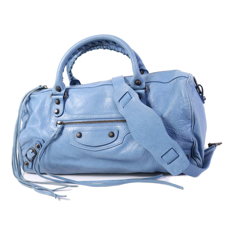 BALENCIAGA 羊皮皮革Classic Twiggy手挽肩背兩用袋-2