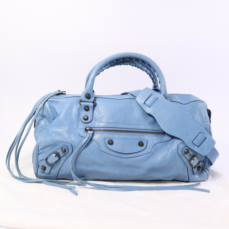 BALENCIAGA 羊皮皮革Classic Twiggy手挽肩背兩用袋-8