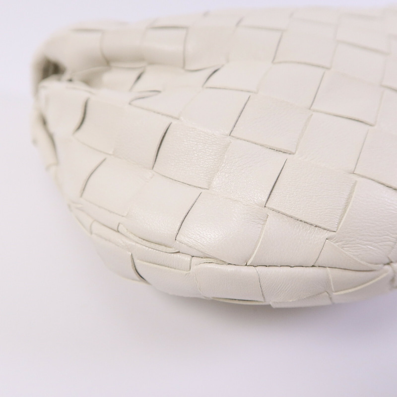 BOTTEGA VENETA 羊皮皮革Mini Jodie手挽袋-13