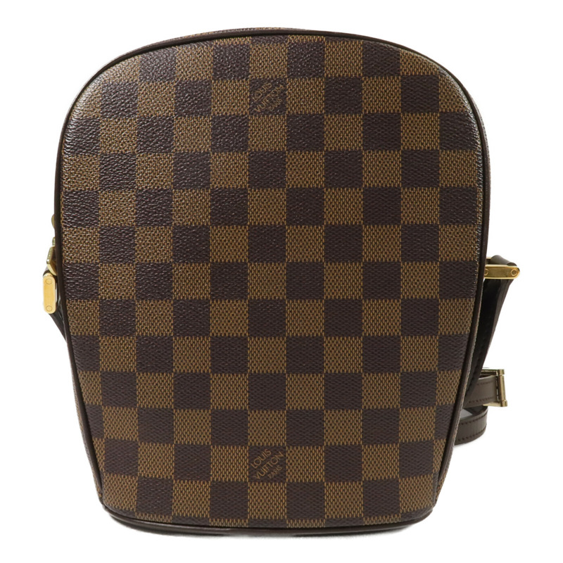 LOUIS VUITTON Damier Ipanema PM金扣肩背袋-1