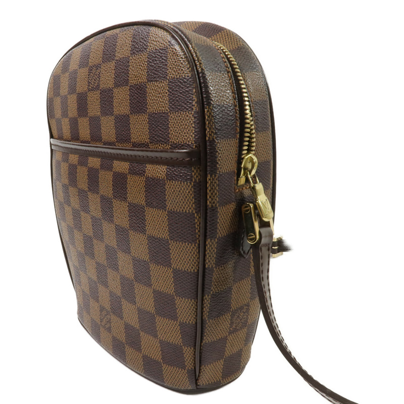 LOUIS VUITTON Damier Ipanema PM金扣肩背袋-2