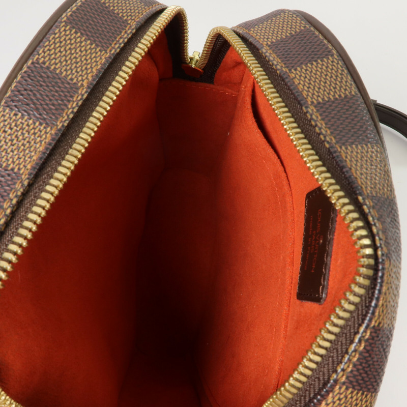 LOUIS VUITTON Damier Ipanema PM金扣肩背袋-4