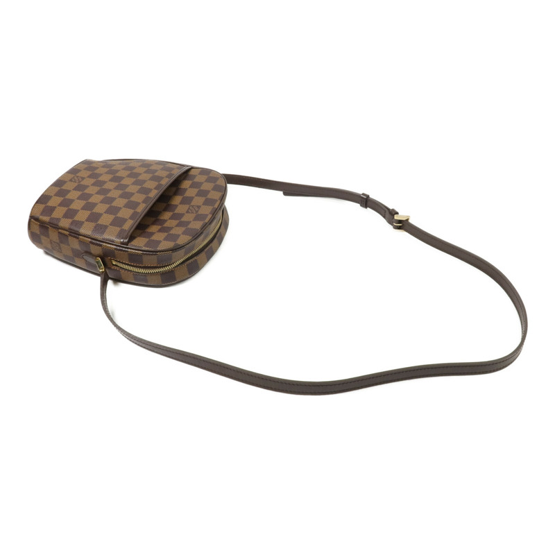 LOUIS VUITTON Damier Ipanema PM金扣肩背袋-7