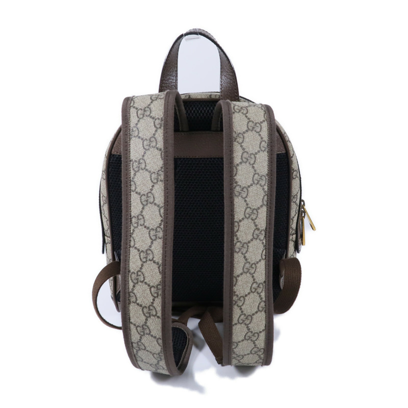 GUCCI 塗層帆布GG Supreme Backpack背包-1
