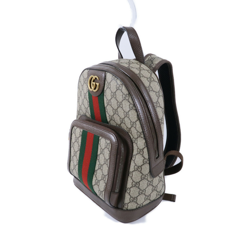 GUCCI 塗層帆布GG Supreme Backpack背包-2