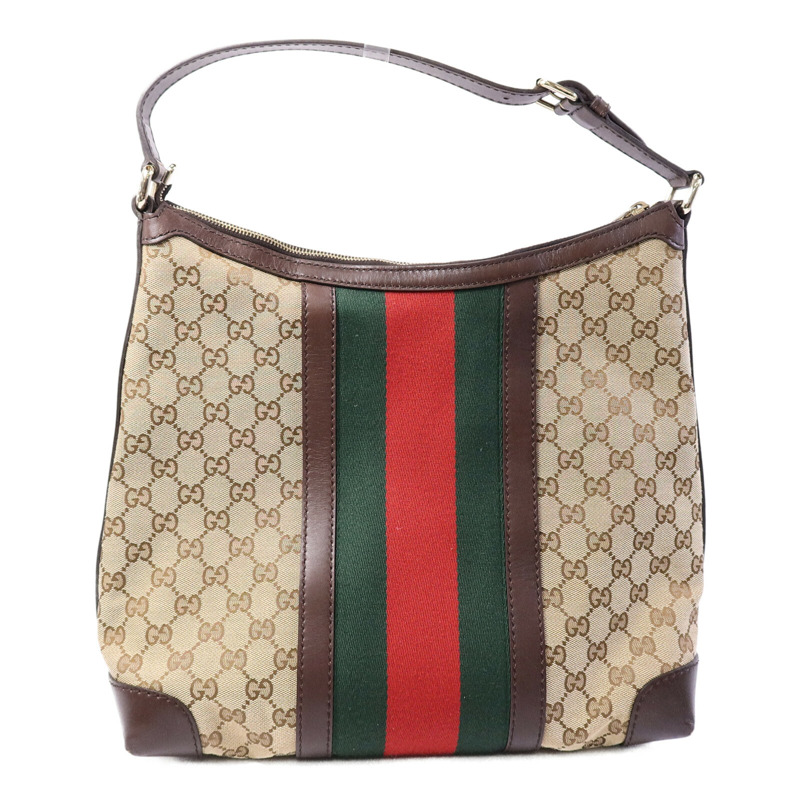 GUCCI 帆布Shoulder Bag肩背袋-1