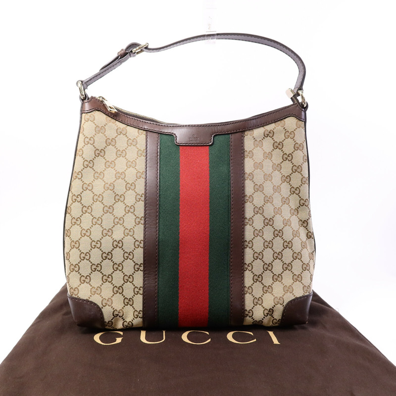 GUCCI 帆布Shoulder Bag肩背袋-9