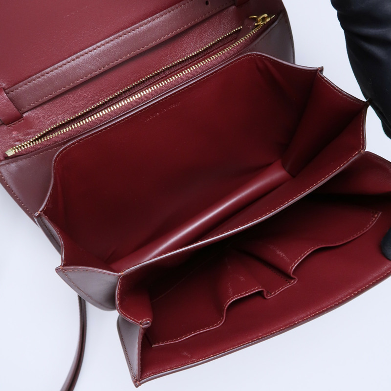CELINE 牛皮皮革Classic Box Medium肩背袋-4