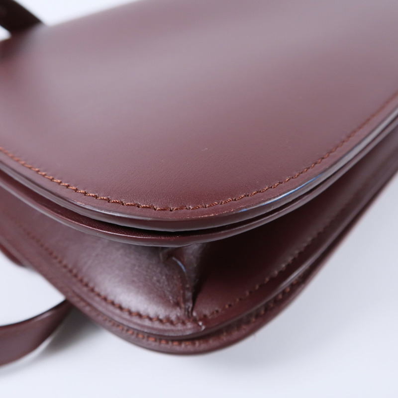 CELINE 牛皮皮革Classic Box Medium肩背袋-12