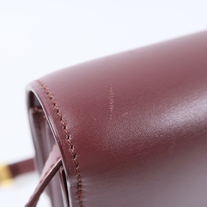 CELINE 牛皮皮革Classic Box Medium肩背袋-17
