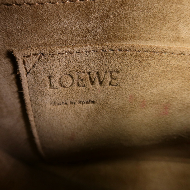 LOEWE 牛皮皮革Gate Dual肩背袋-5