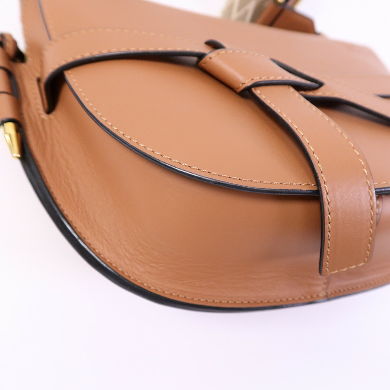 LOEWE 牛皮皮革Gate Dual肩背袋-11