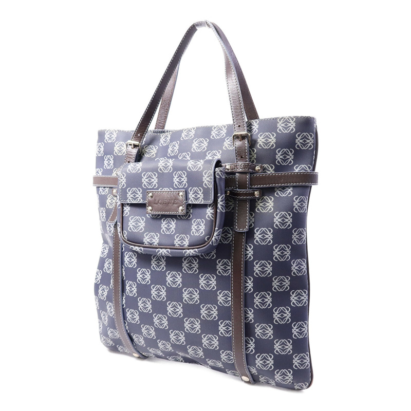 LOEWE 帆布Anagram Shoulder Bag肩背袋-2
