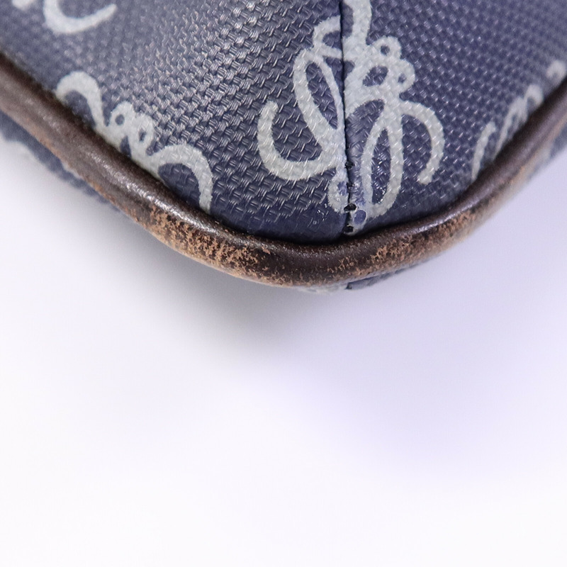 LOEWE 帆布Anagram Shoulder Bag肩背袋-13