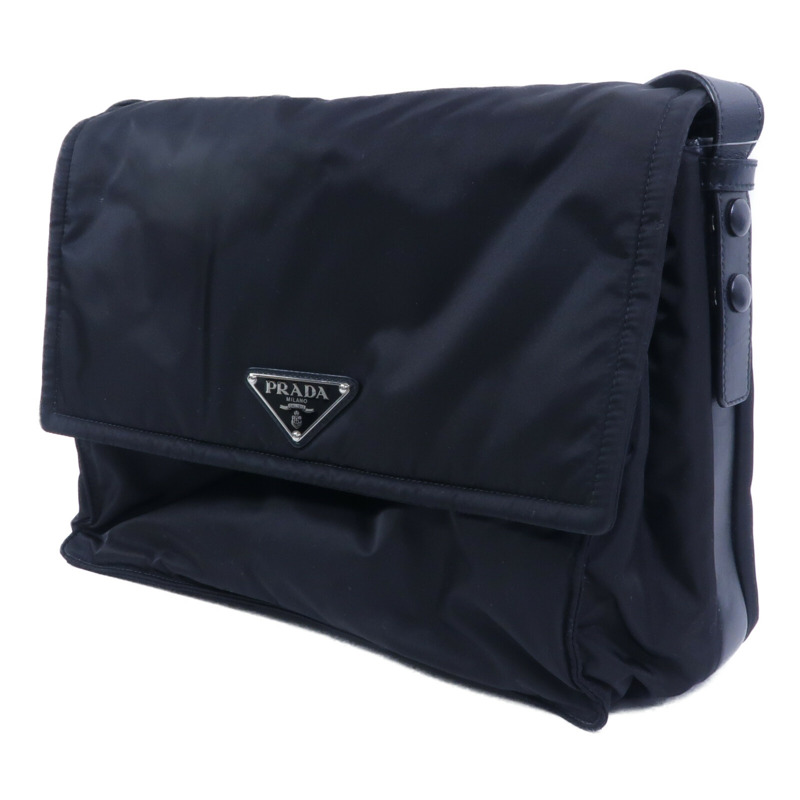 PRADA 尼龍Traveller Large Padded Re-Nylon肩背袋-2