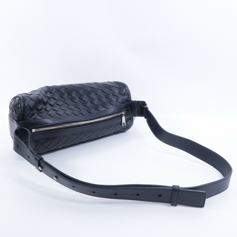 BOTTEGA VENETA 羊皮皮革Cannolo Crossbody Bag肩背袋-7