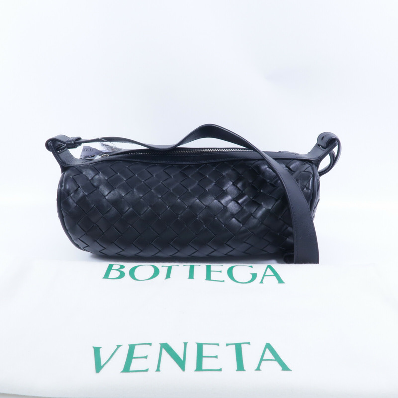 BOTTEGA VENETA 羊皮皮革Cannolo Crossbody Bag肩背袋-8