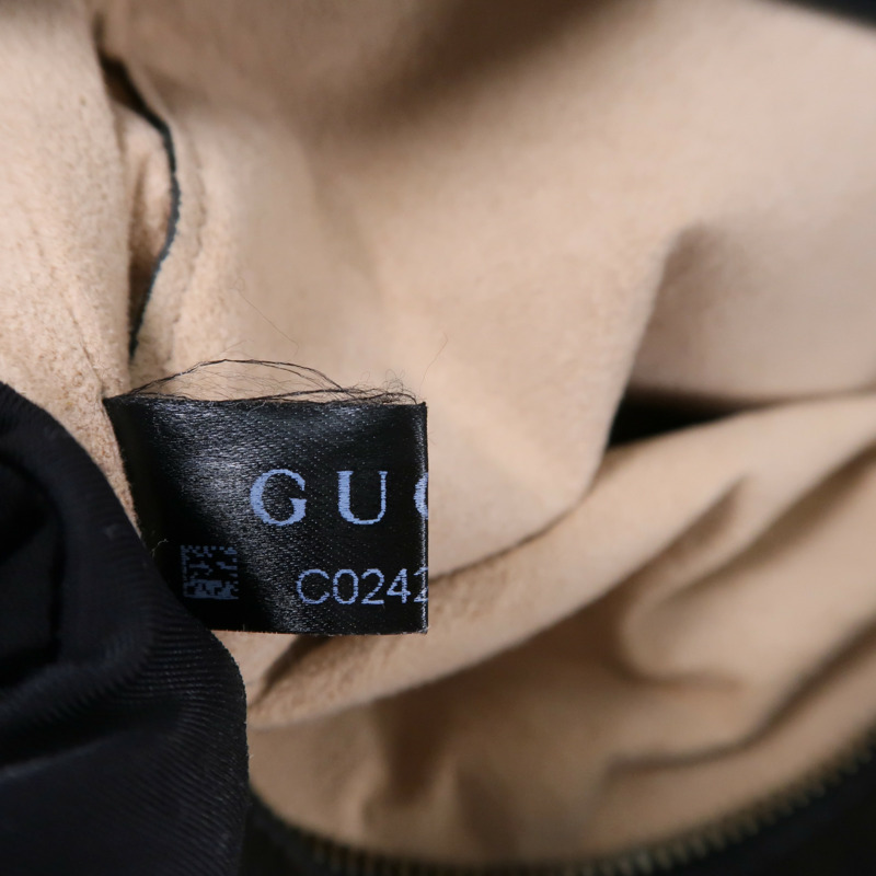 GUCCI 牛皮皮革GG Marmont鏈帶肩背袋-14