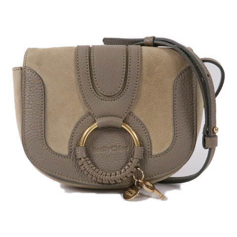 SEE BY CHLOE 牛皮/麂皮皮革Shoulder Bag肩背袋