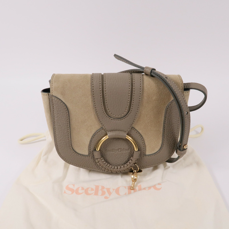 SEE BY CHLOE 牛皮/麂皮皮革Shoulder Bag肩背袋-7