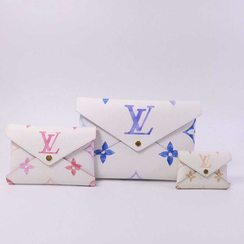 LOUIS VUITTON Monogram Flower Tile Kirigami Pochette手拿包-12