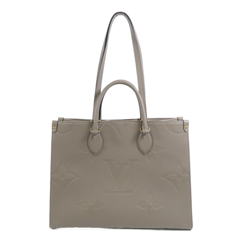 LOUIS VUITTON Monogram Empreinte On The Go MM手挽肩背兩用袋-1