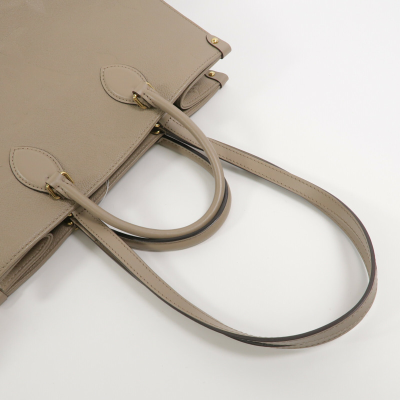 LOUIS VUITTON Monogram Empreinte On The Go MM手挽肩背兩用袋-7
