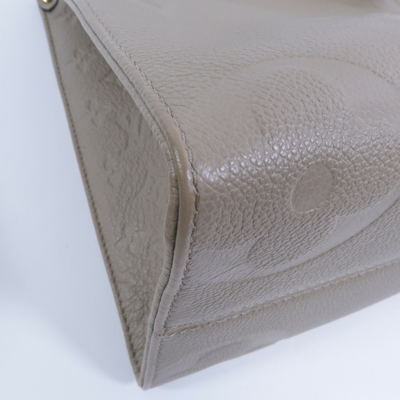 LOUIS VUITTON Monogram Empreinte On The Go MM手挽肩背兩用袋-11