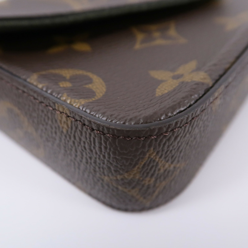 LOUIS VUITTON Monogram Felicie Strap & Go肩背袋-9