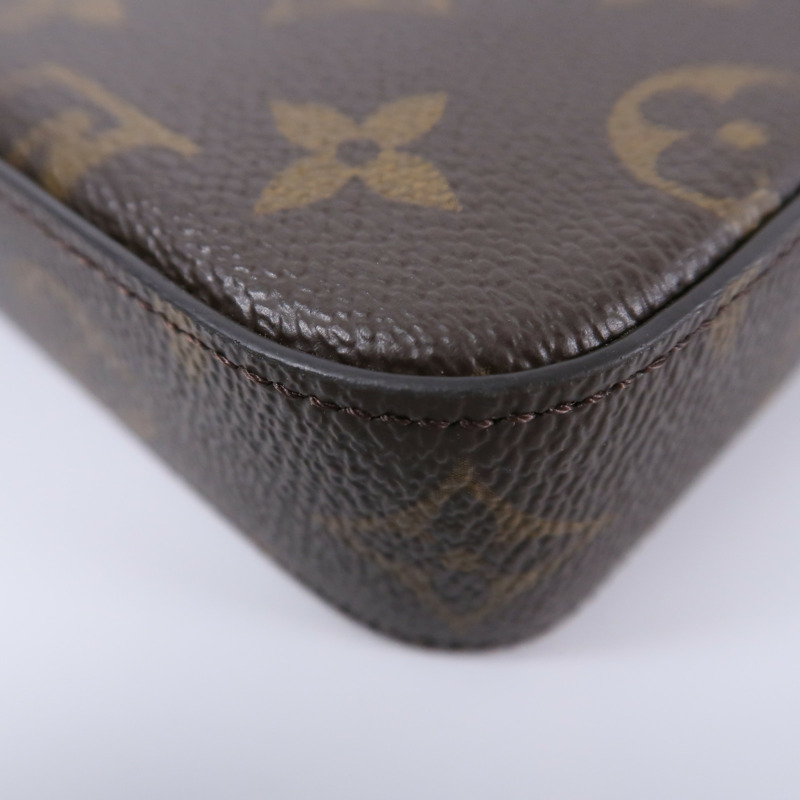LOUIS VUITTON Monogram Felicie Strap & Go肩背袋-10