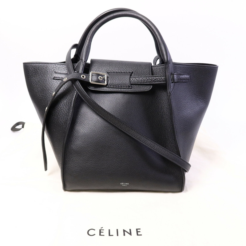 CELINE 牛皮皮革Small Big Bag肩背袋-9
