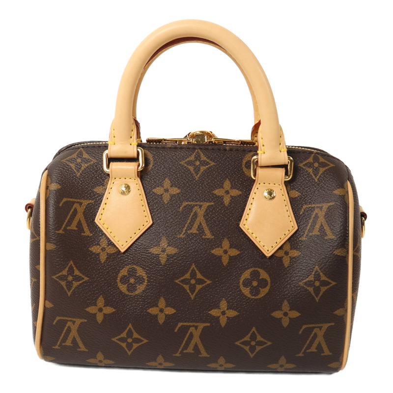 LOUIS VUITTON Monogram Speedy 20手挽肩背兩用袋-1