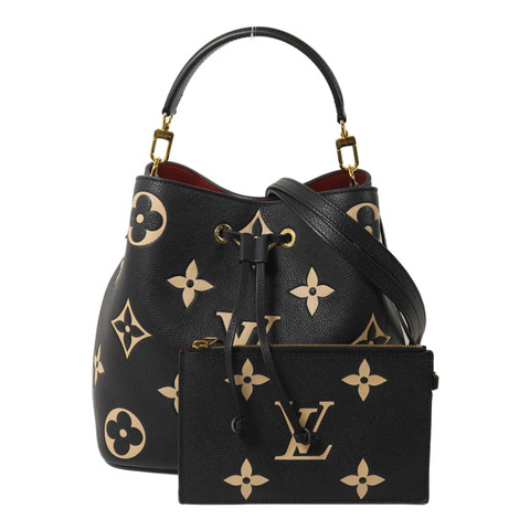 LOUIS VUITTON Monogram Empreinte Neo Noe MM手挽肩背兩用袋