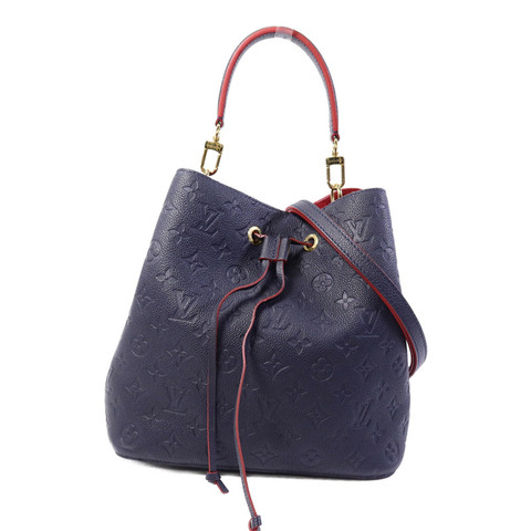 LOUIS VUITTON Monogram Empreinte Neo Noe MM手挽肩背兩用袋